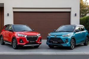 Toyota Raize vs Daihatsu Rocky